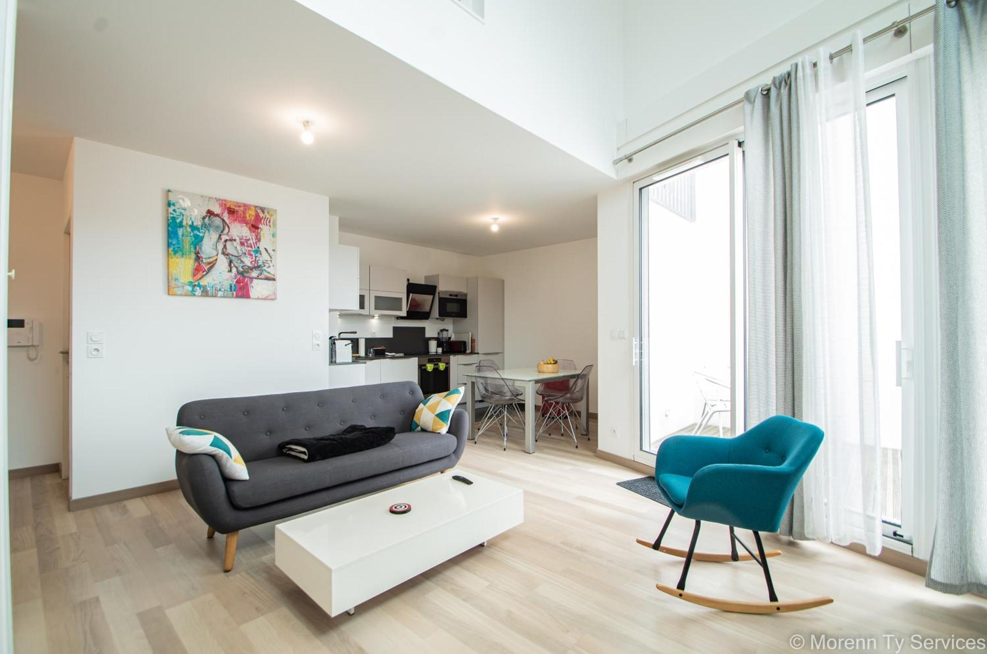 Apartamento Triplex Terrasse Proche Metro - Ty Ar Mabilay Rennes Exterior foto