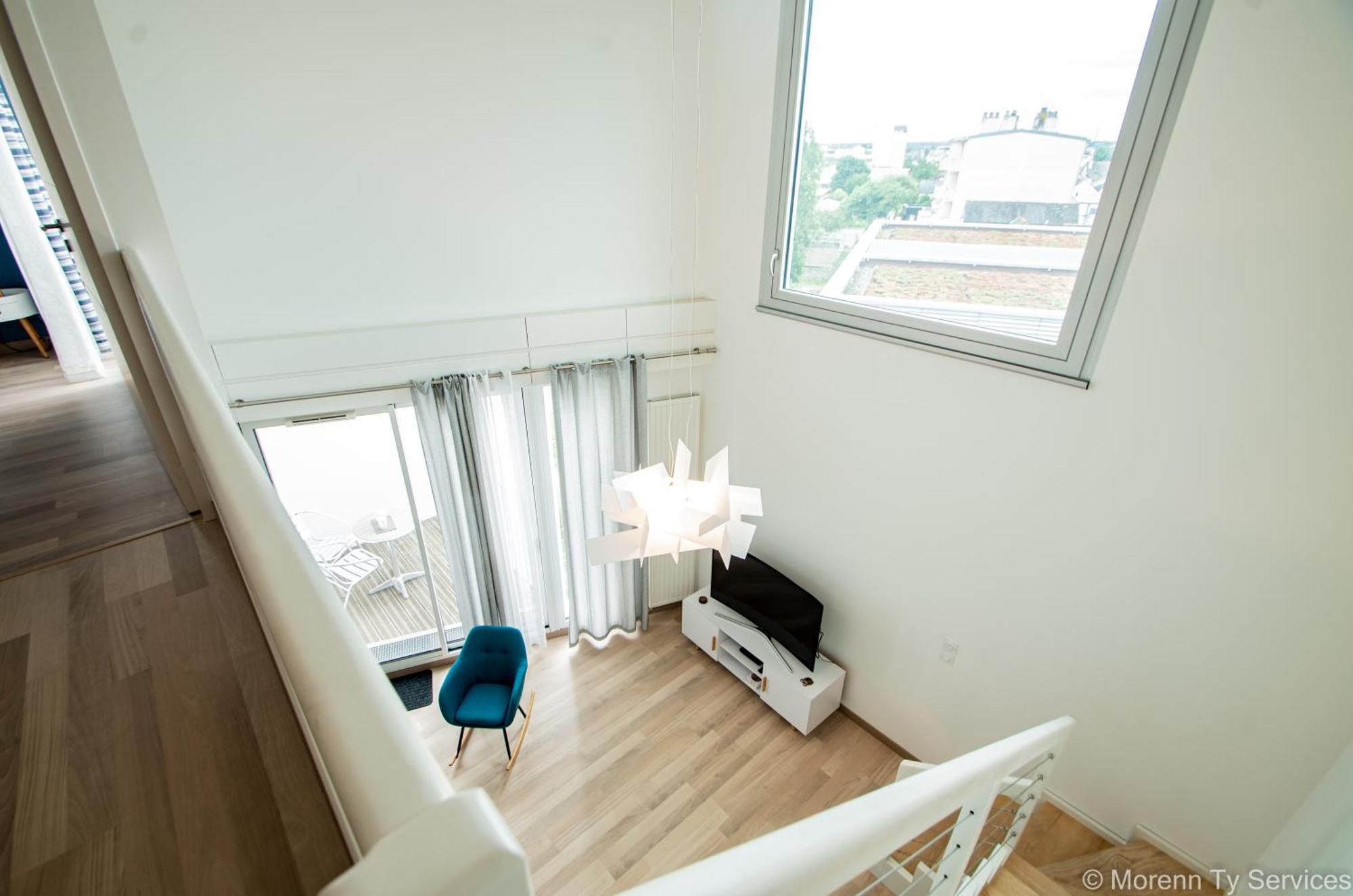 Apartamento Triplex Terrasse Proche Metro - Ty Ar Mabilay Rennes Exterior foto