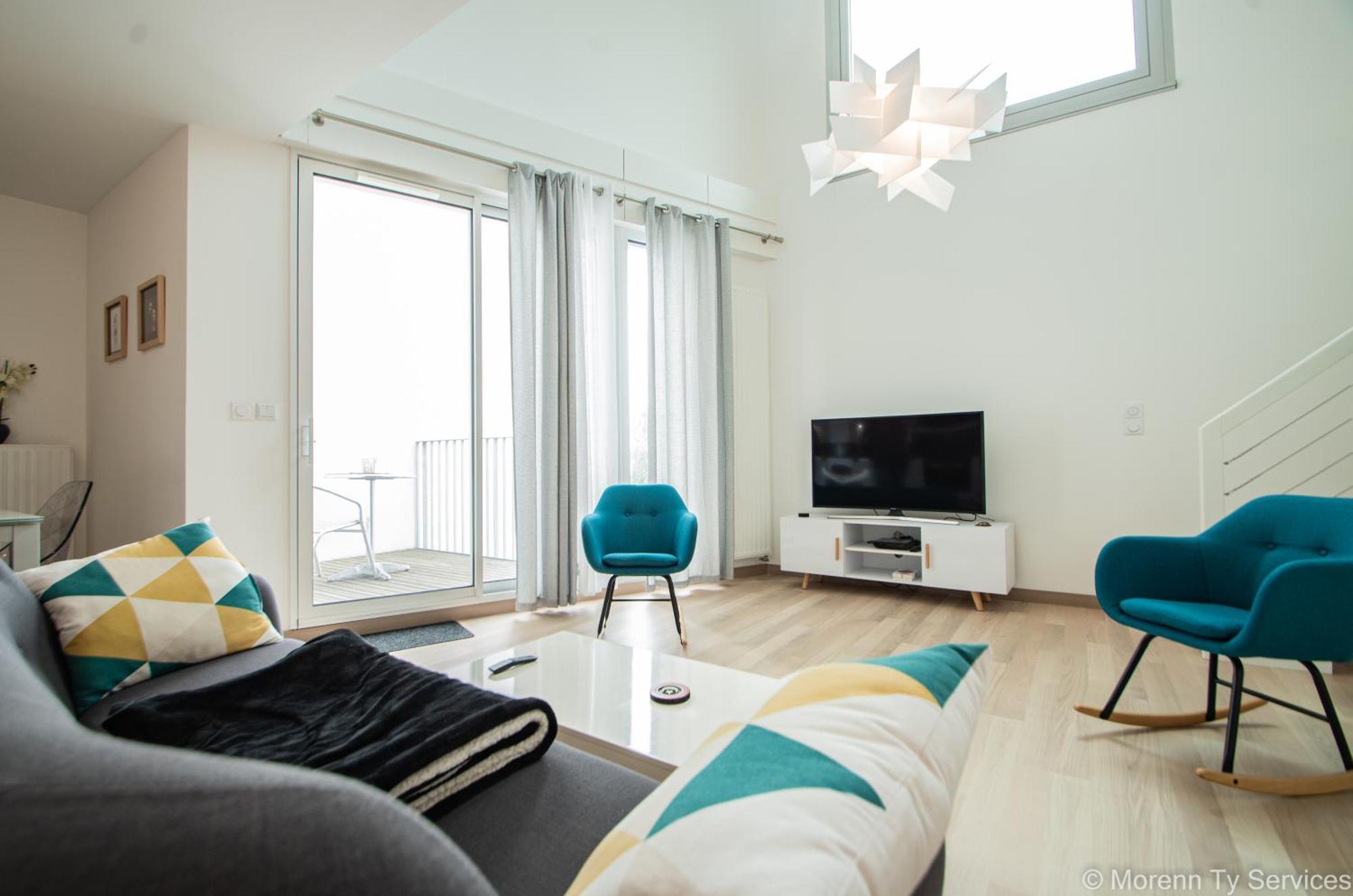 Apartamento Triplex Terrasse Proche Metro - Ty Ar Mabilay Rennes Exterior foto